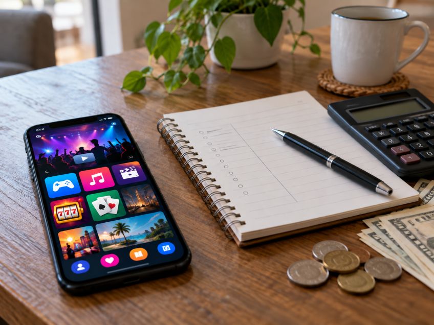 mobile entertainment and financial risk